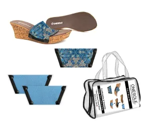 * A Casual Cork Travel  Shoe Kit Casual