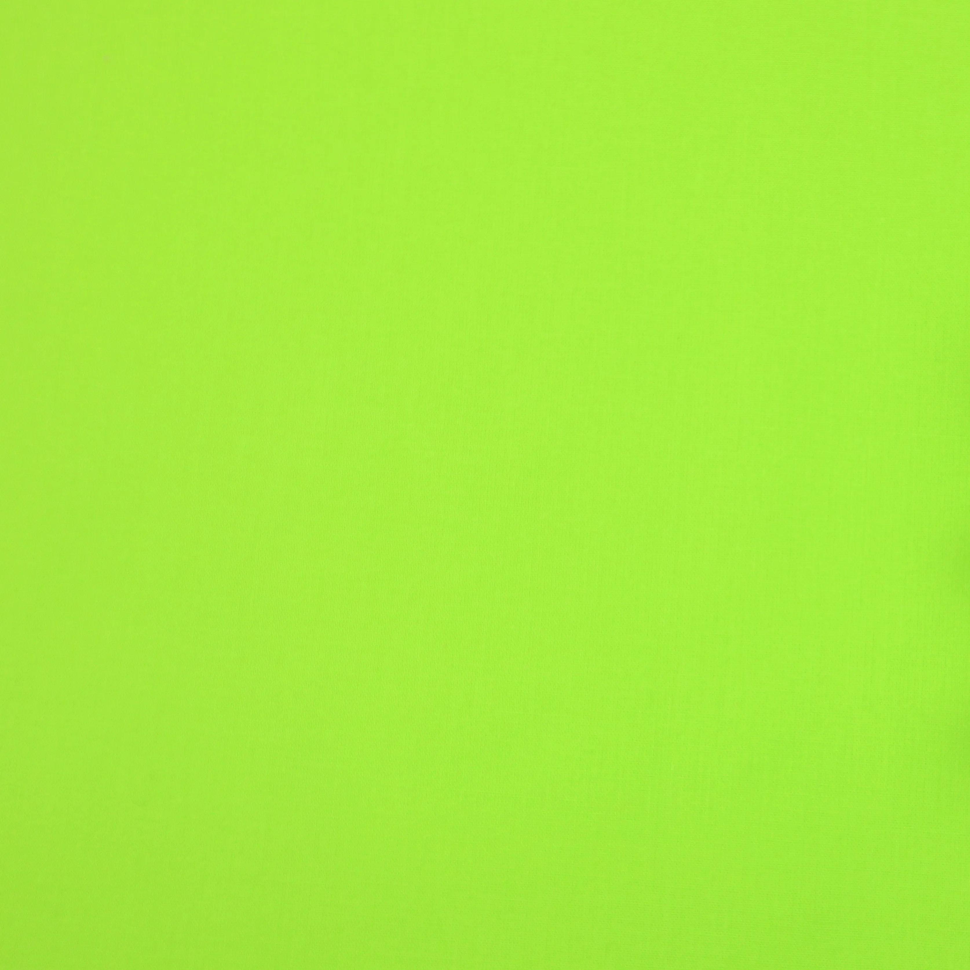 100% Cotton Poplin in Plain Lime Green