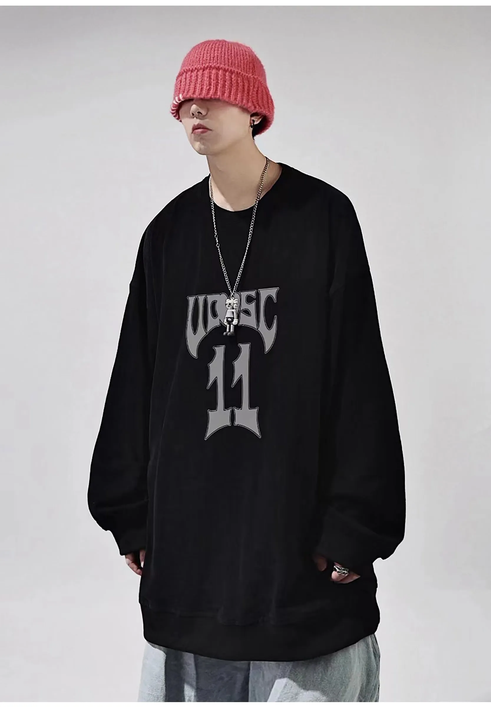 11 Distressed Long Sleeve Top