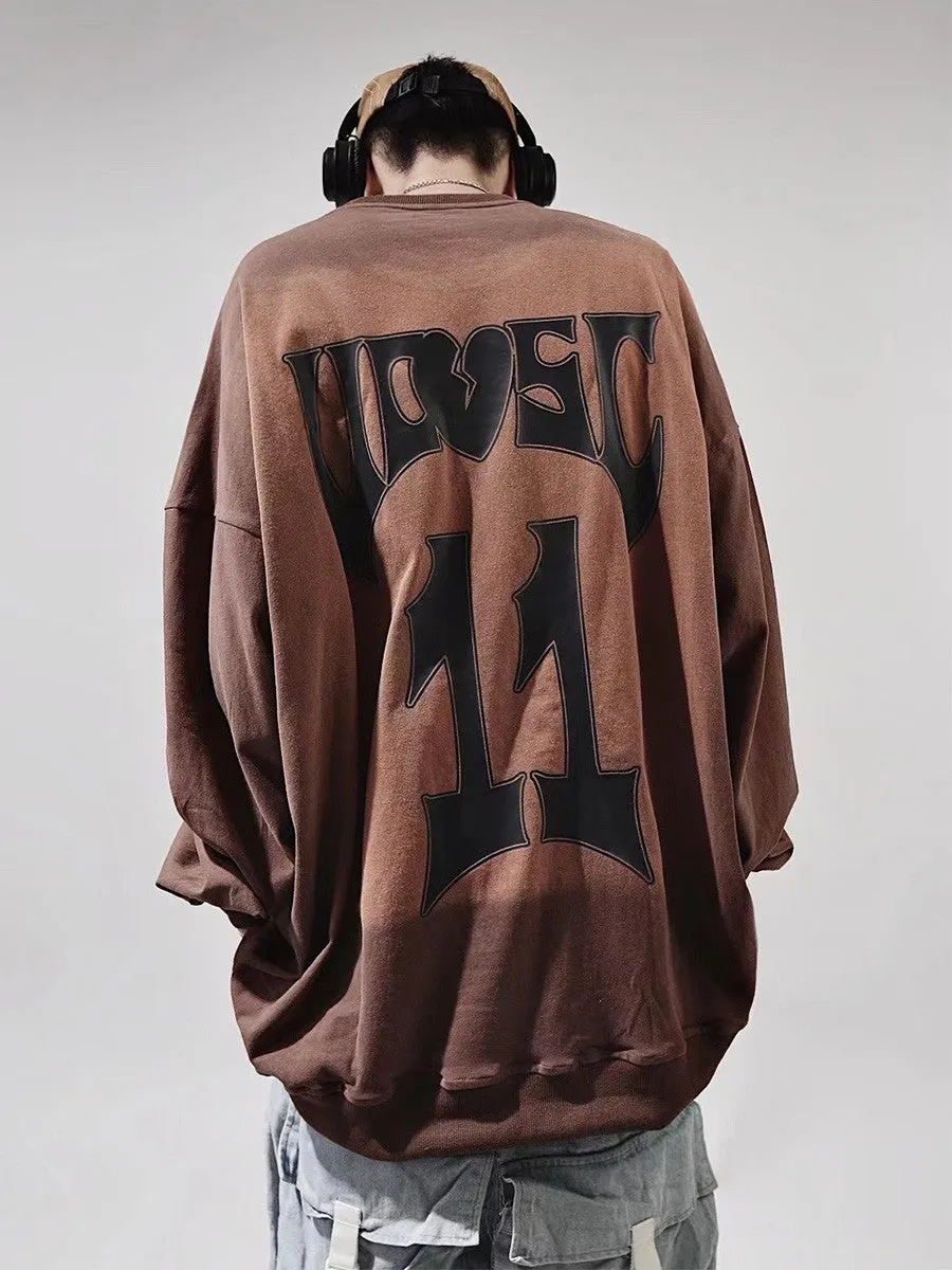 11 Distressed Long Sleeve Top