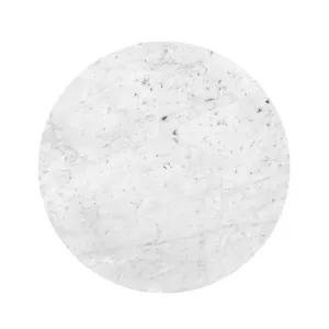 36" Stockholm Marble Table Top - White