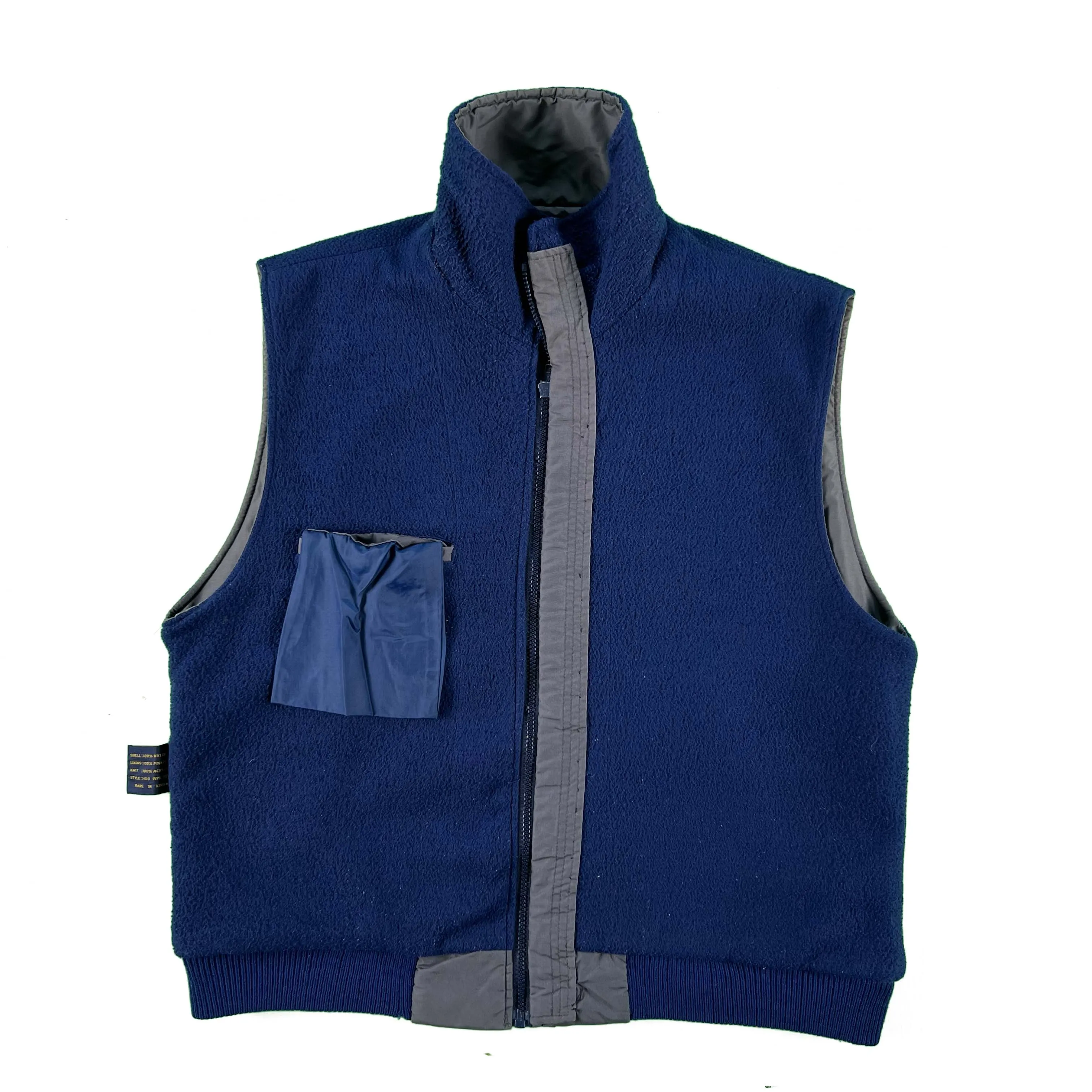 80s Osh'Kosh Fleece Lined Vest- L