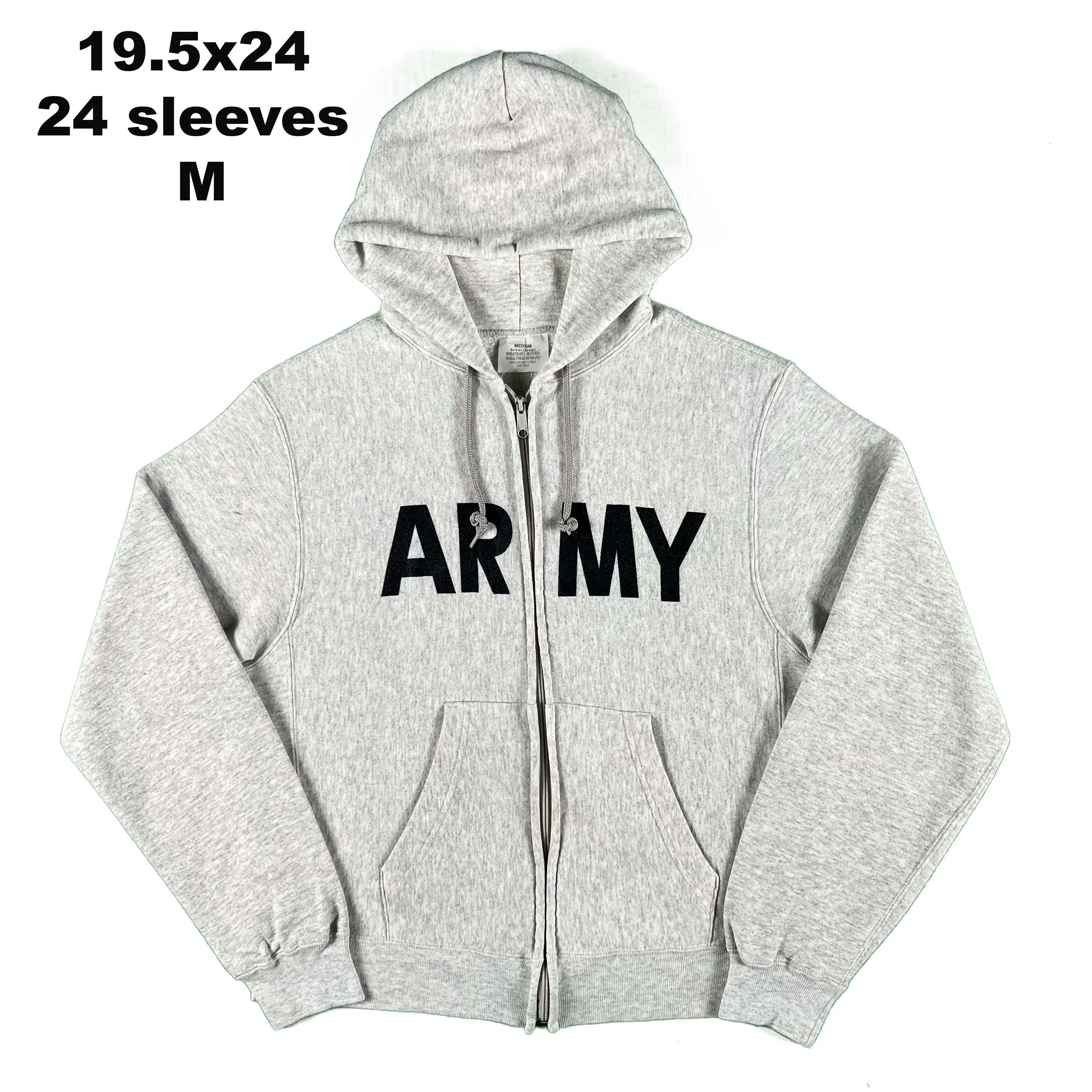 90s US Army Zip Up Hoodies- SELECT SWEAT