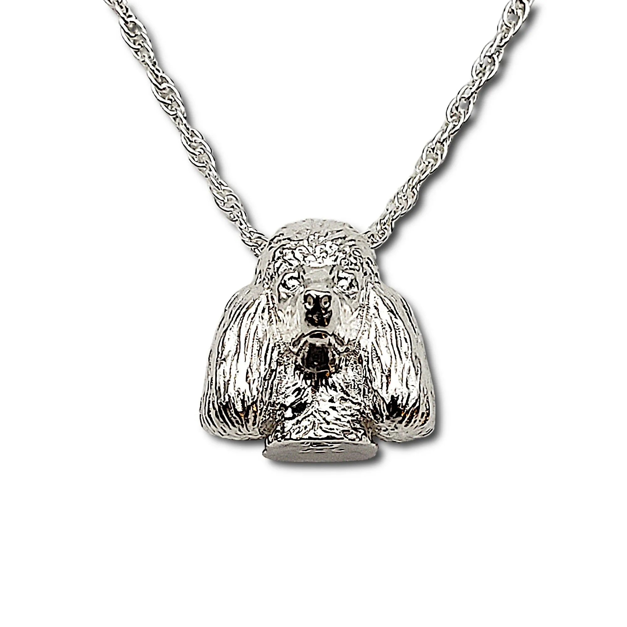 A sterling silver tribute to the Standard Poodle