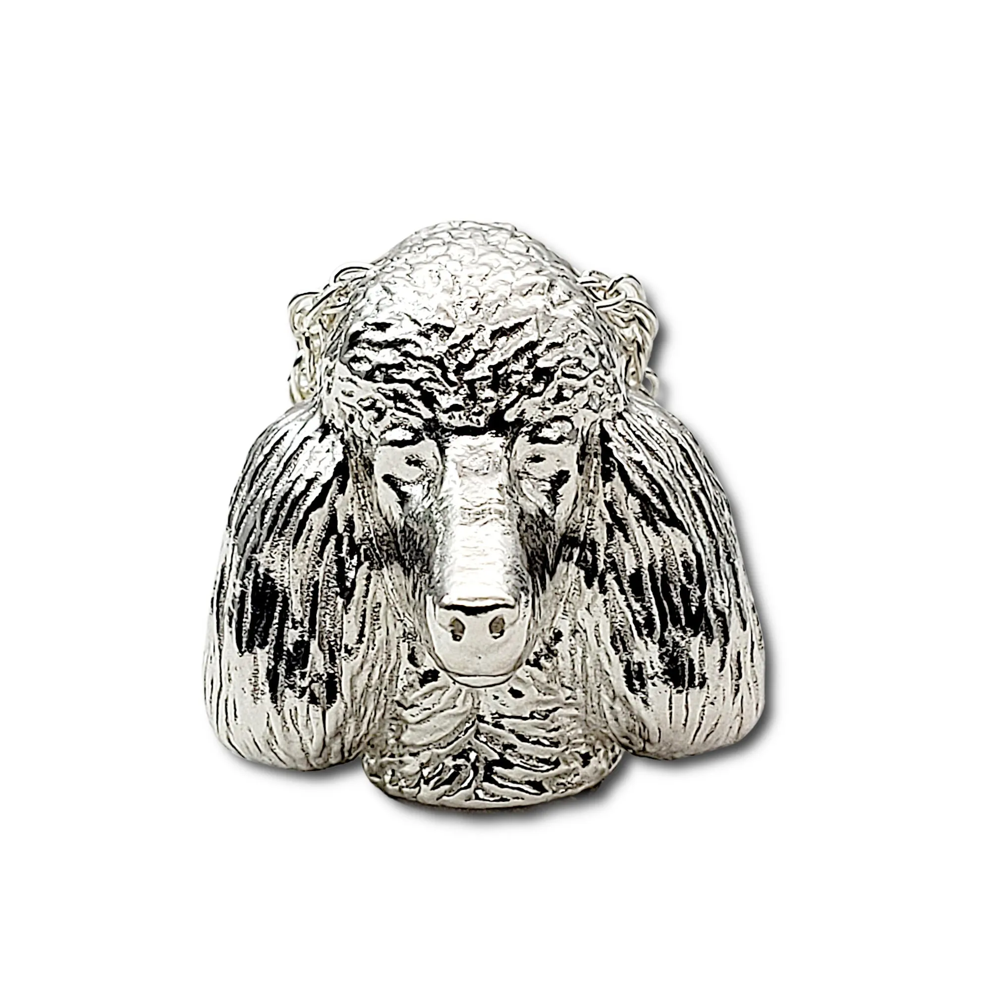 A sterling silver tribute to the Standard Poodle