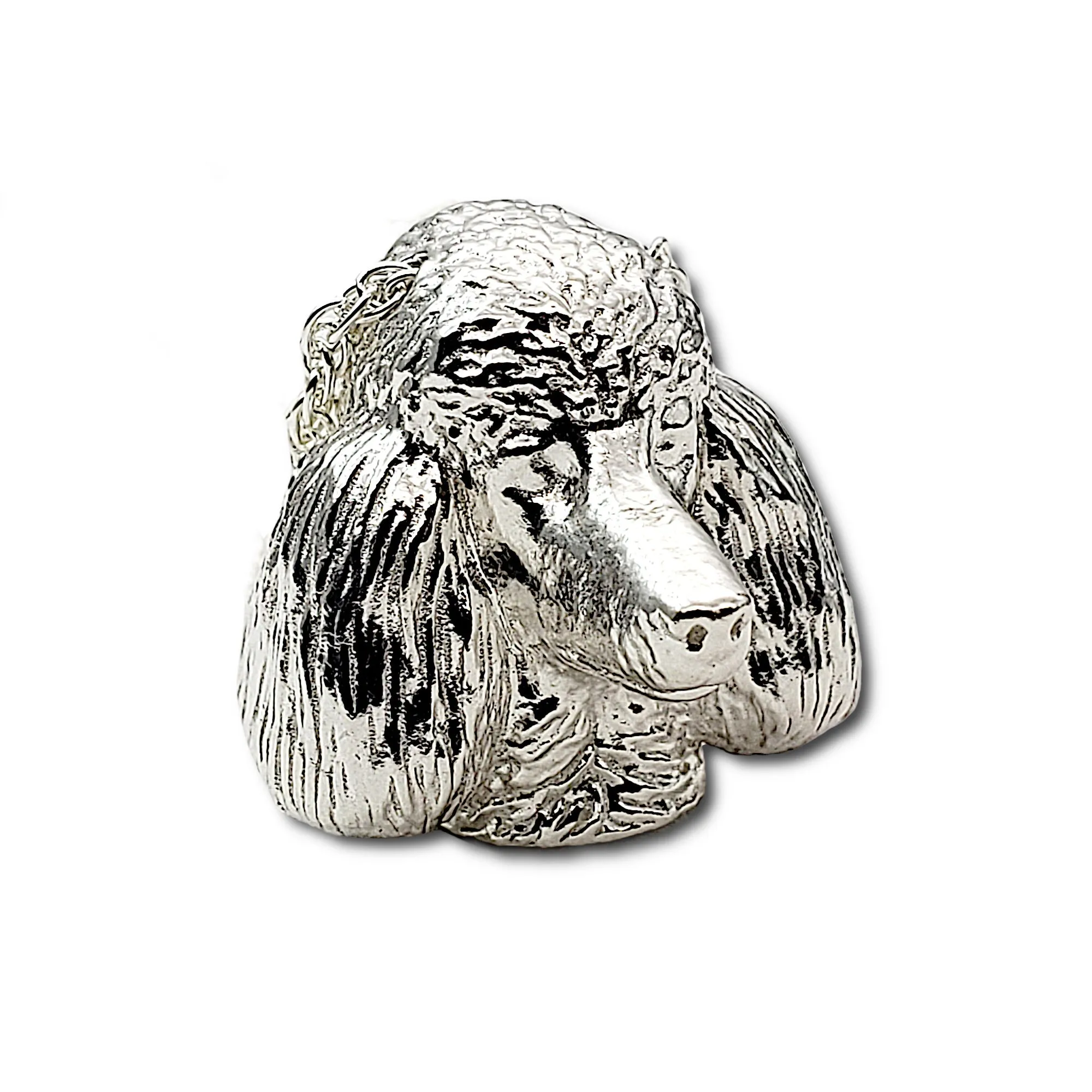 A sterling silver tribute to the Standard Poodle