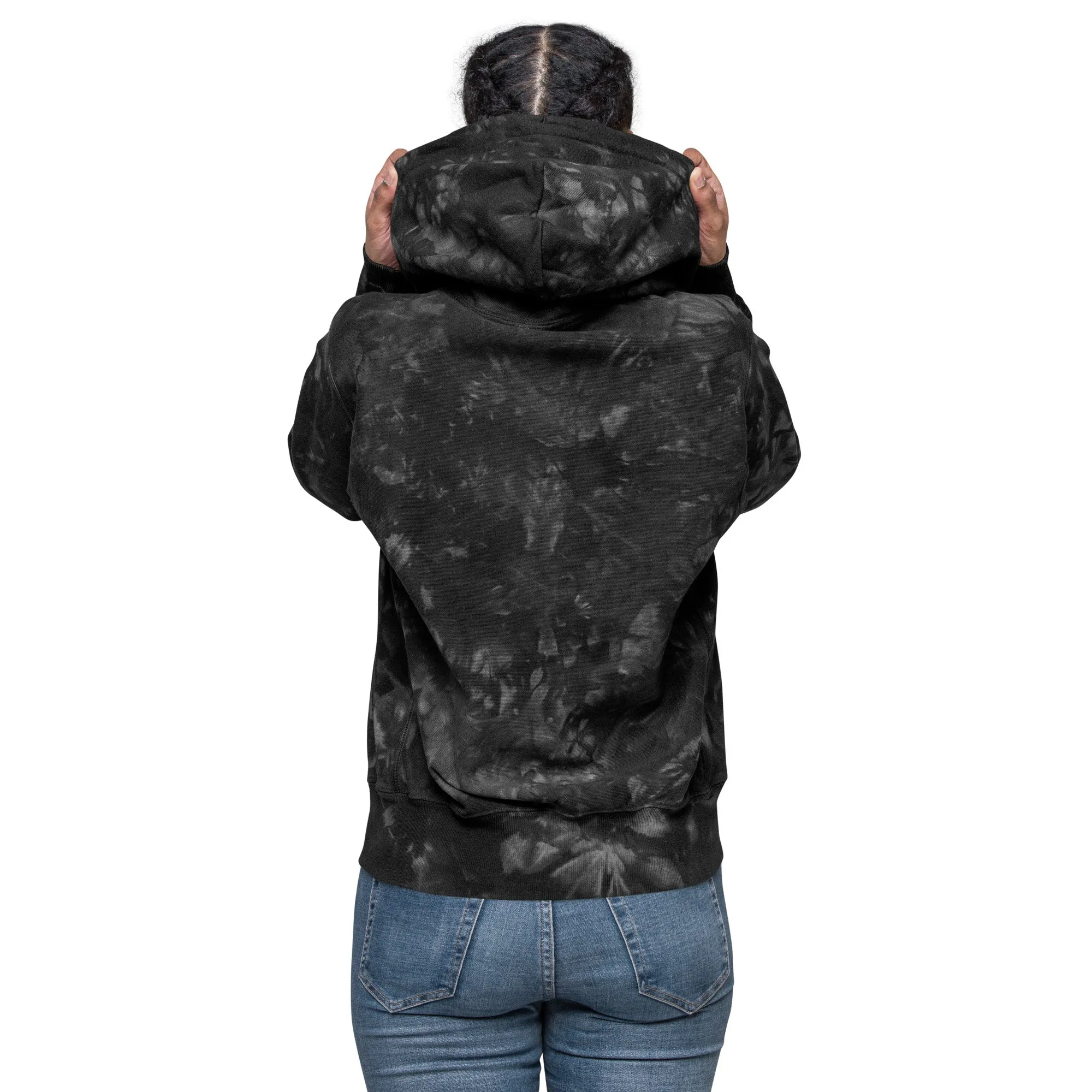 #Actorlife - Embroidered Unisex Champion Tie-Dye THICK Hoodie