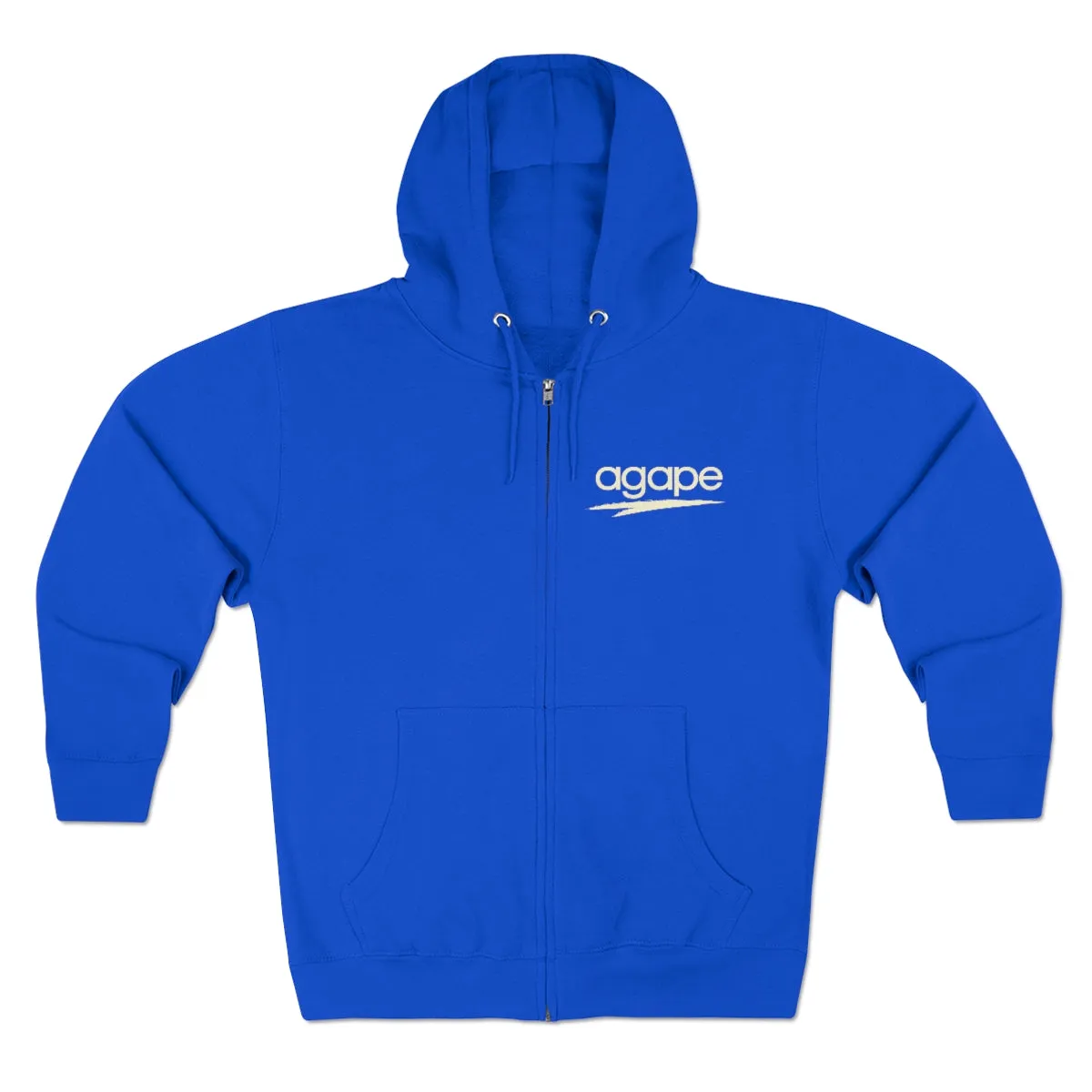Agape Zip Hoodie in Colors