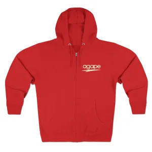 Agape Zip Hoodie in Colors