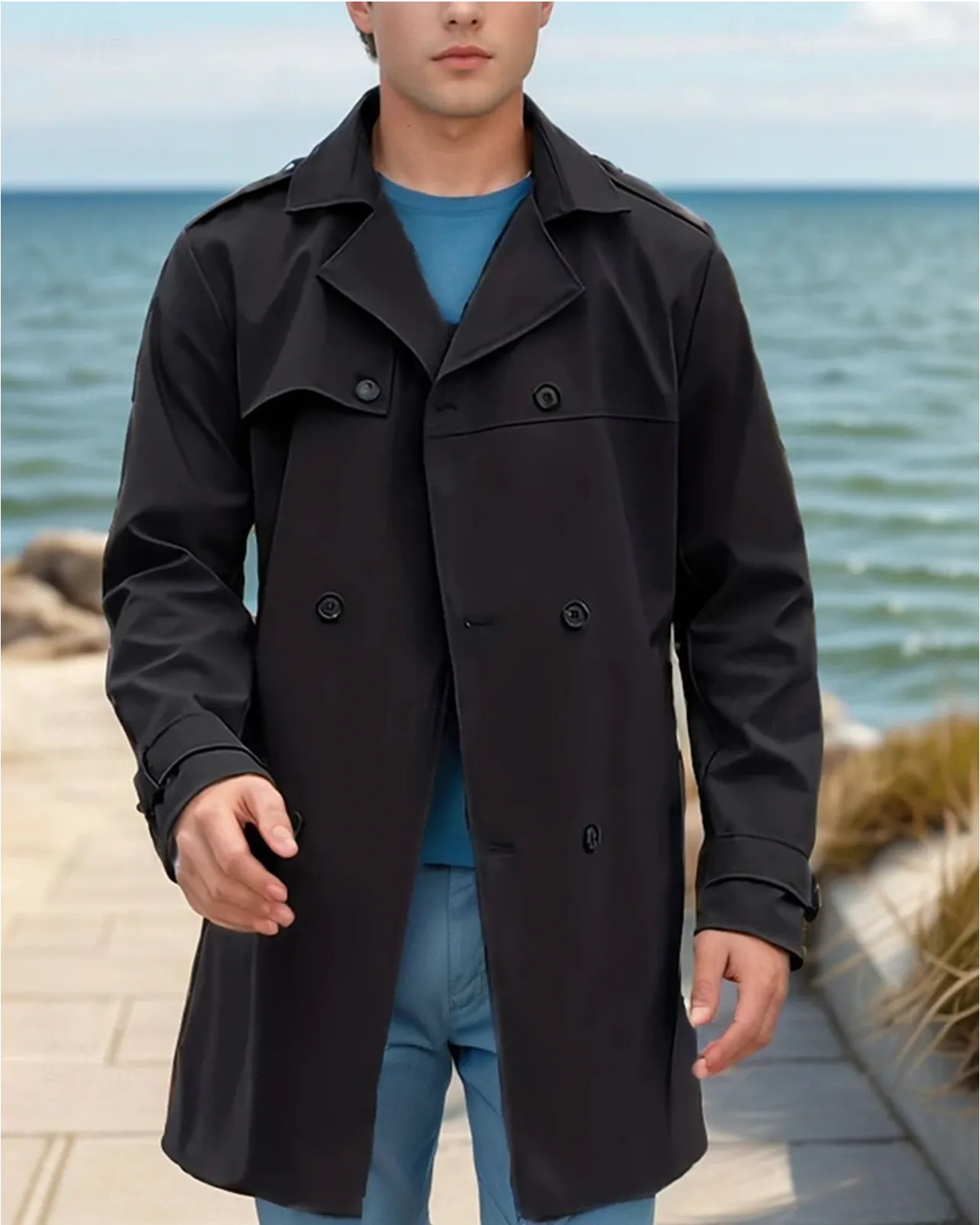 Algernon | Stylish Men's Trench Coat