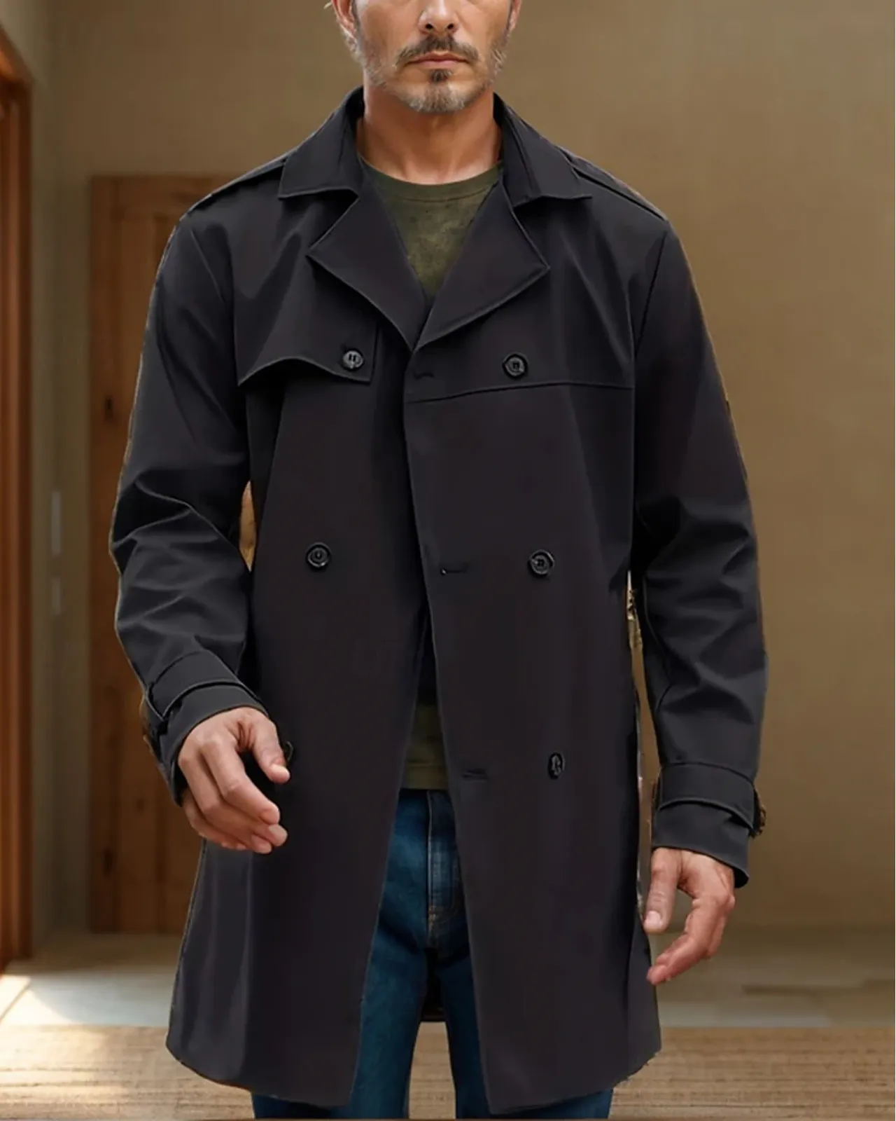 Algernon | Stylish Men's Trench Coat