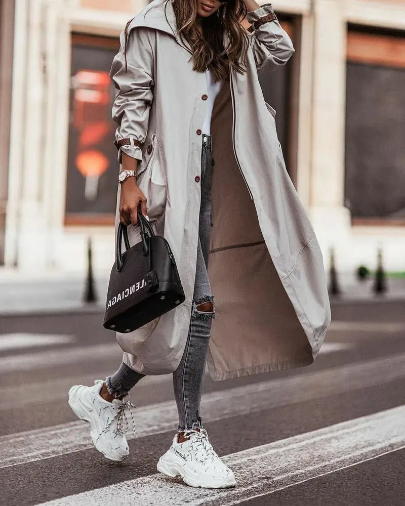 ALICE | Women's Hooded Trench Coat