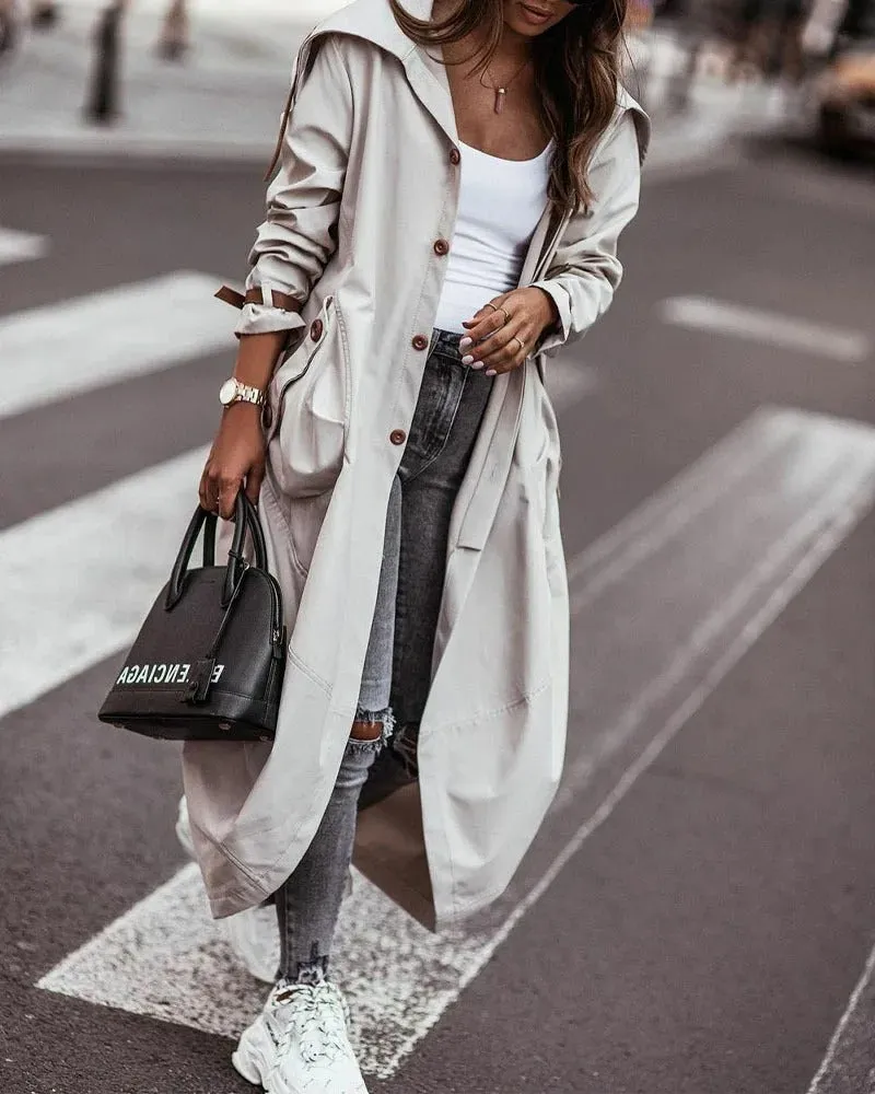 ALICE | Women's Hooded Trench Coat
