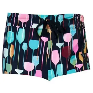 Amanda Blu Wine Glass PJ Shorts