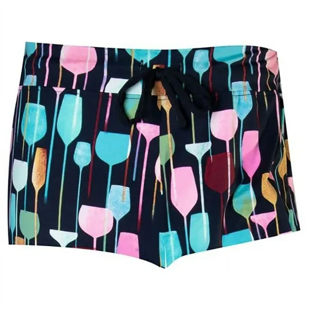 Amanda Blu Wine Glass PJ Shorts