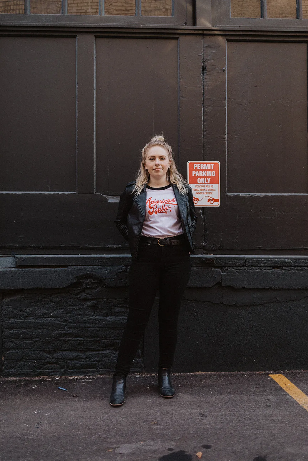 American Babe - Retro Fitted Ringer