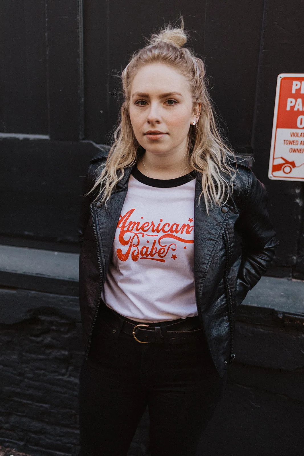 American Babe - Retro Fitted Ringer