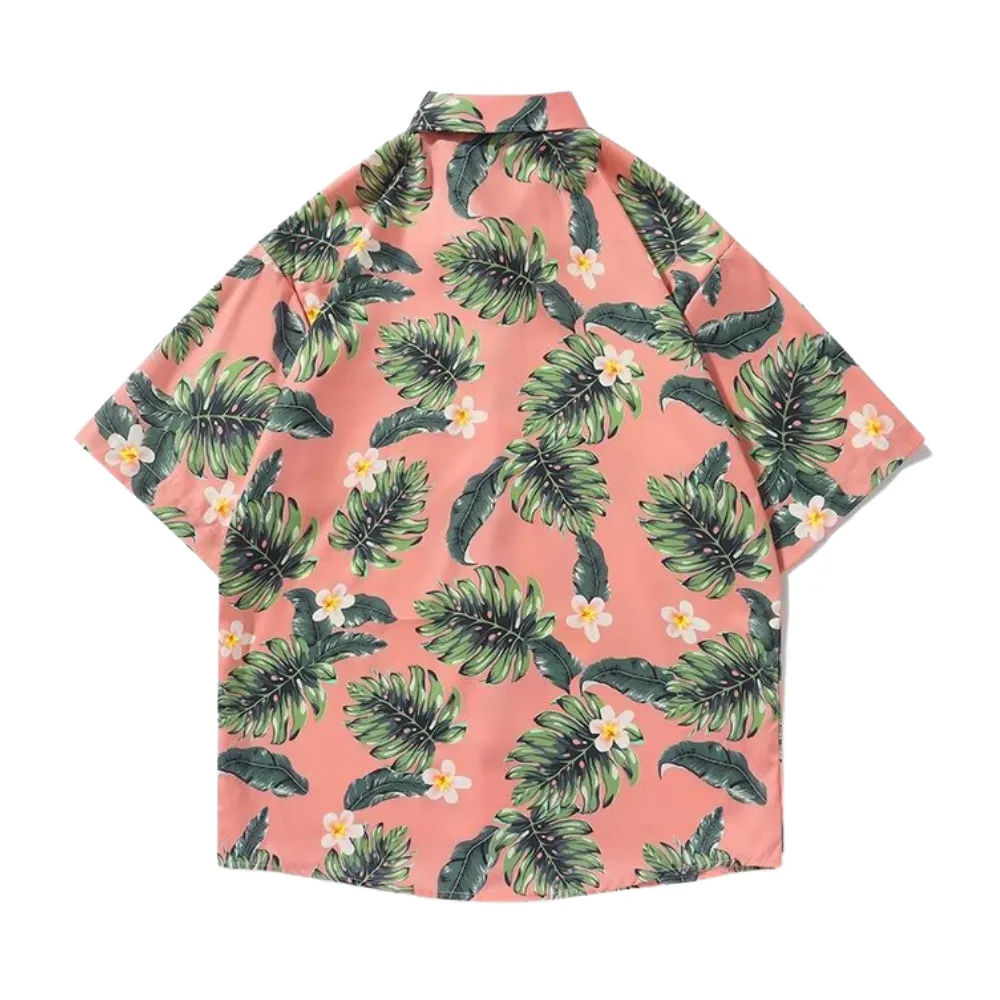 American Summer Green Leaf Shirt