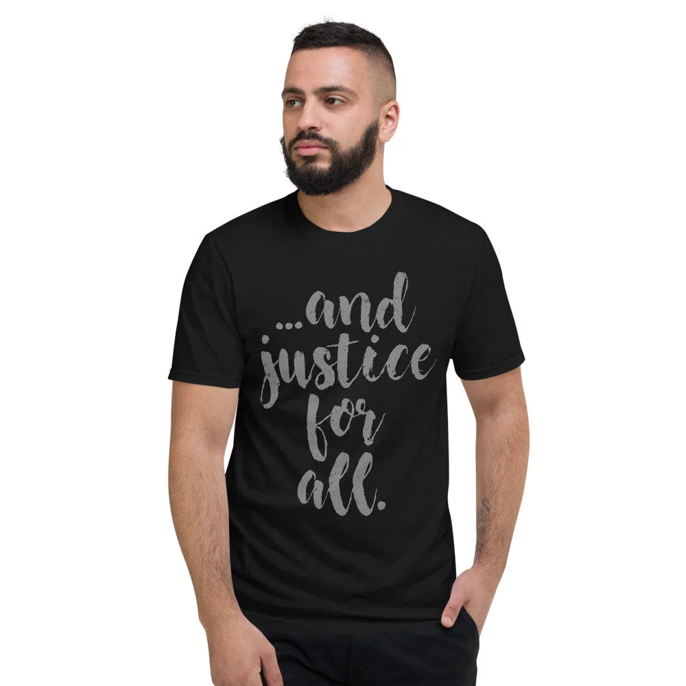 And Justice for All — Premium Unisex Short-Sleeve T-Shirt