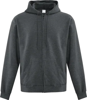 ATC™ EVERYDAY FULL ZIP HOODED SWEATSHIRT DARK HEATHER GREY