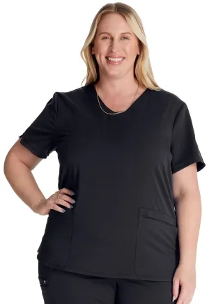 Atmos CK837A V-Neck Top Black