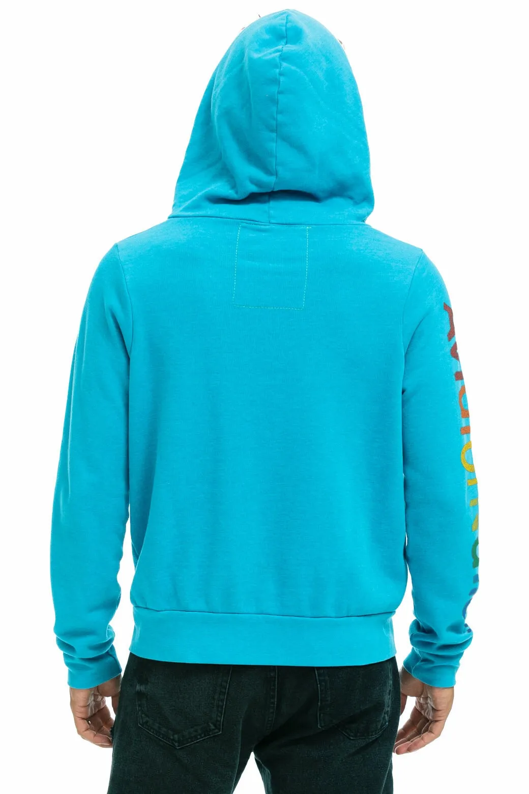 AVIATOR NATION ASPEN HOODIE - NEON BLUE