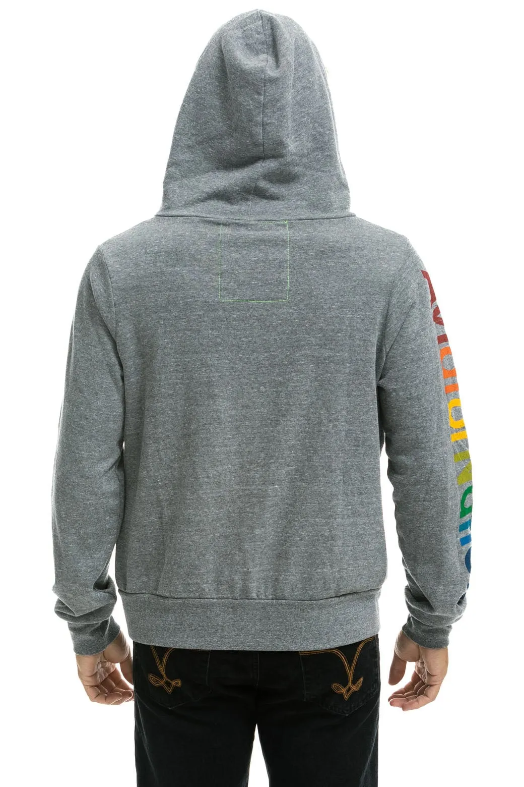 AVIATOR NATION HAMPTONS HOODIE - HEATHER GREY