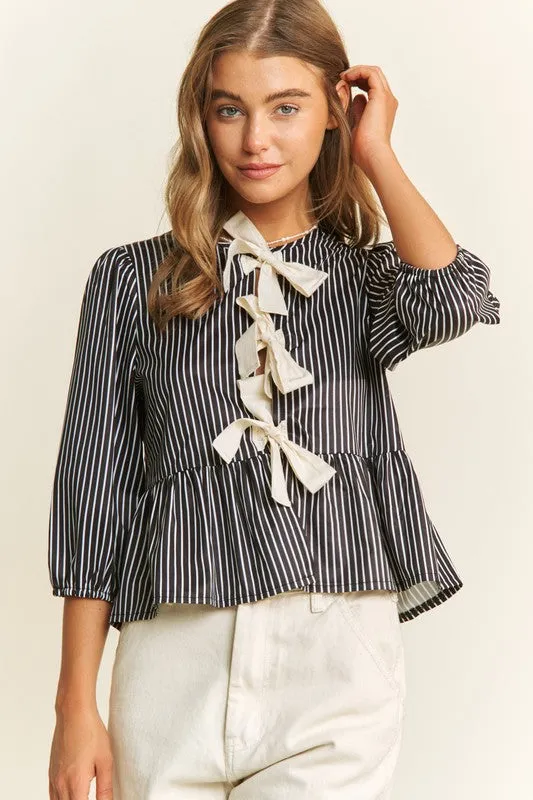 Babydoll Bow Top