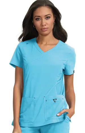 Basics 374 Katie Top Electric Blue