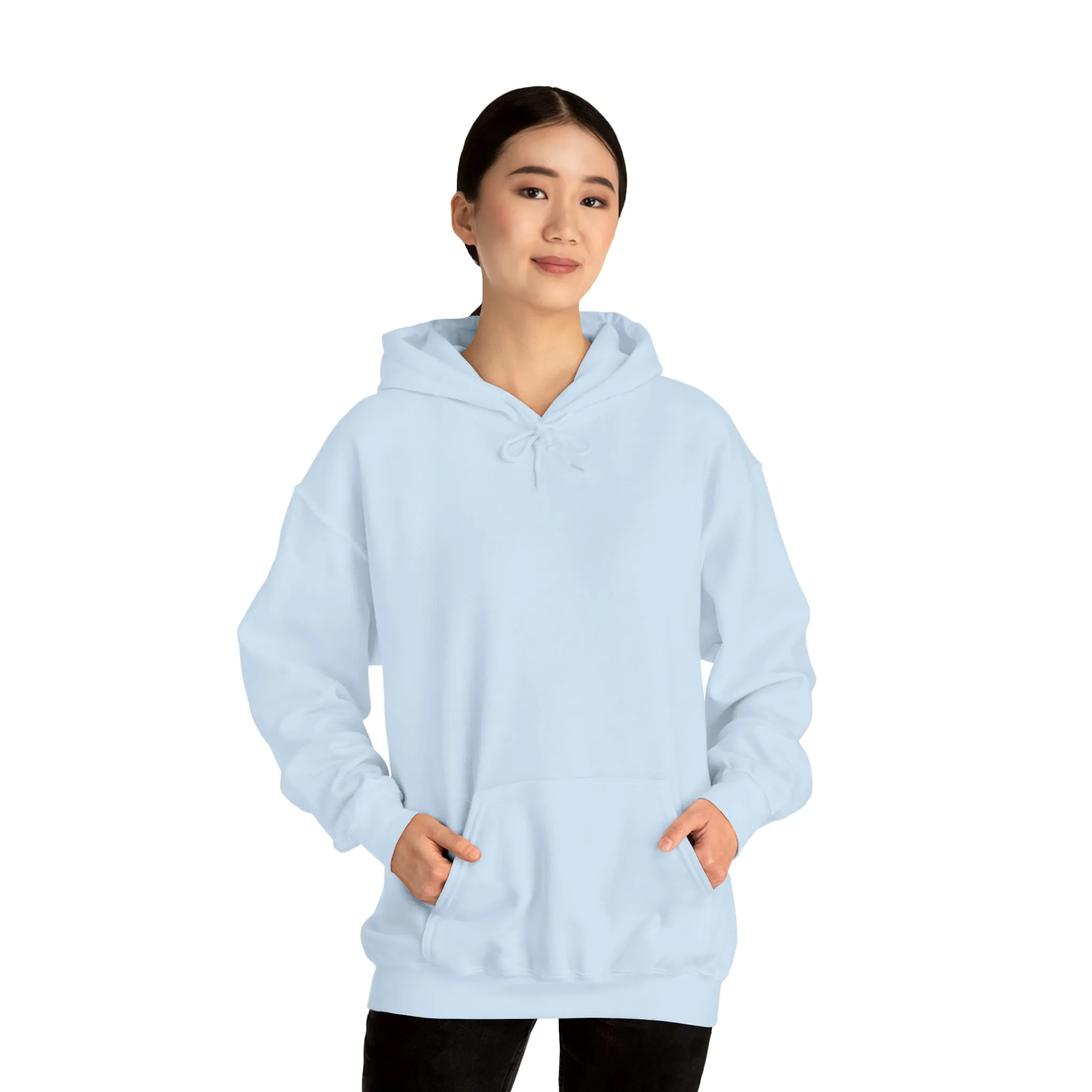 Behind every great mom- Unisex Heavy Blend™ Hooded Sweatshirt
