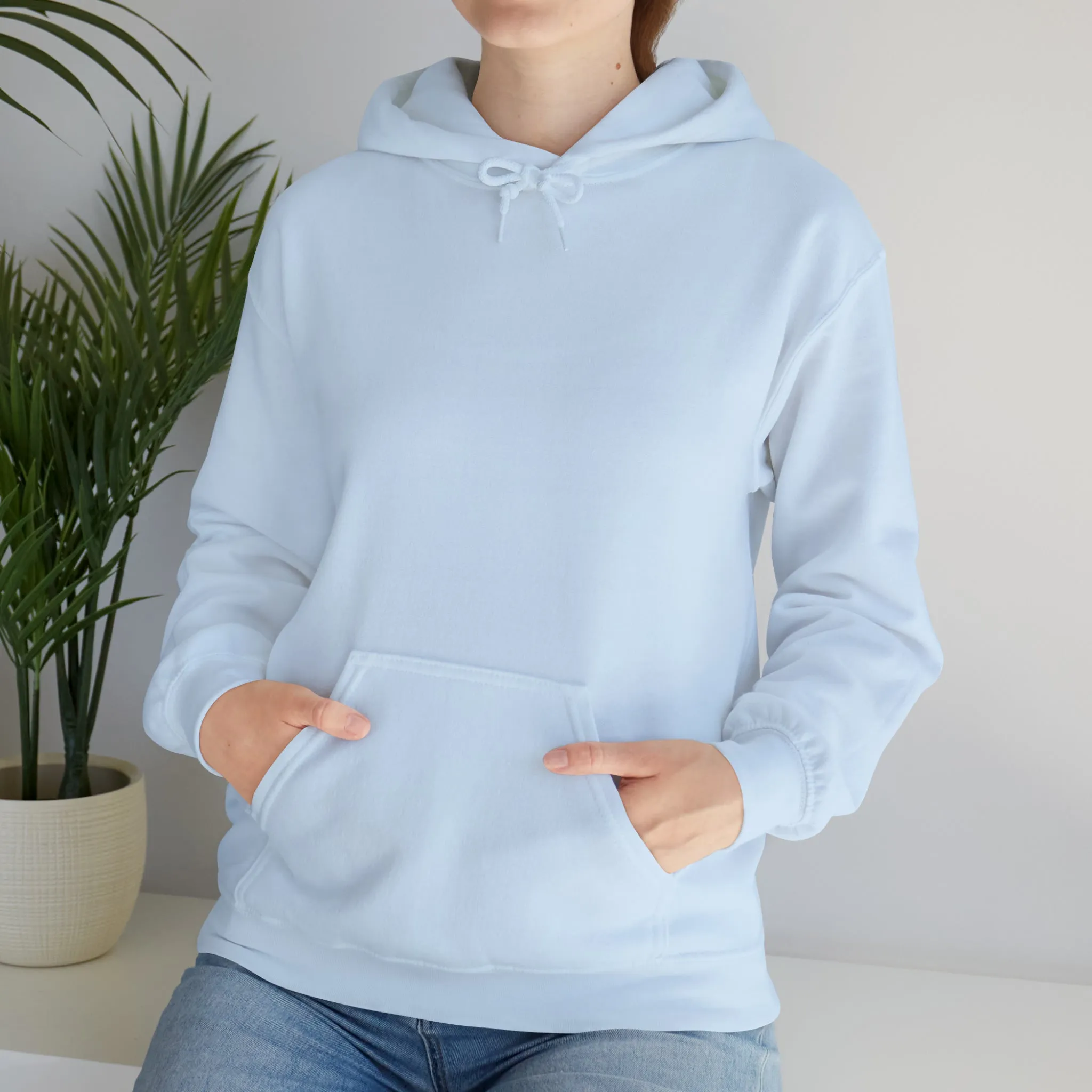 Behind every great mom- Unisex Heavy Blend™ Hooded Sweatshirt