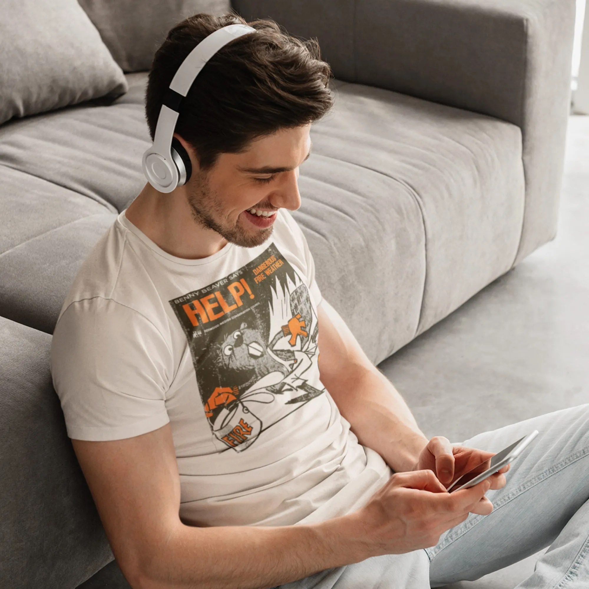 Benny Beaver Men's Tee