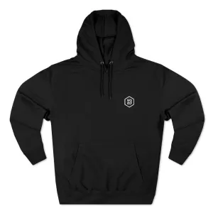B.E.V.  Men's Black Hoodie