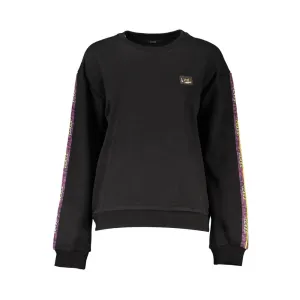 Black Cotton Women Sweater