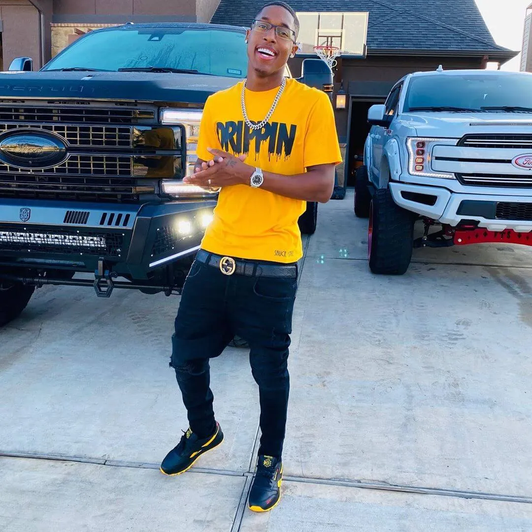 Black Drippin | Gold Tee