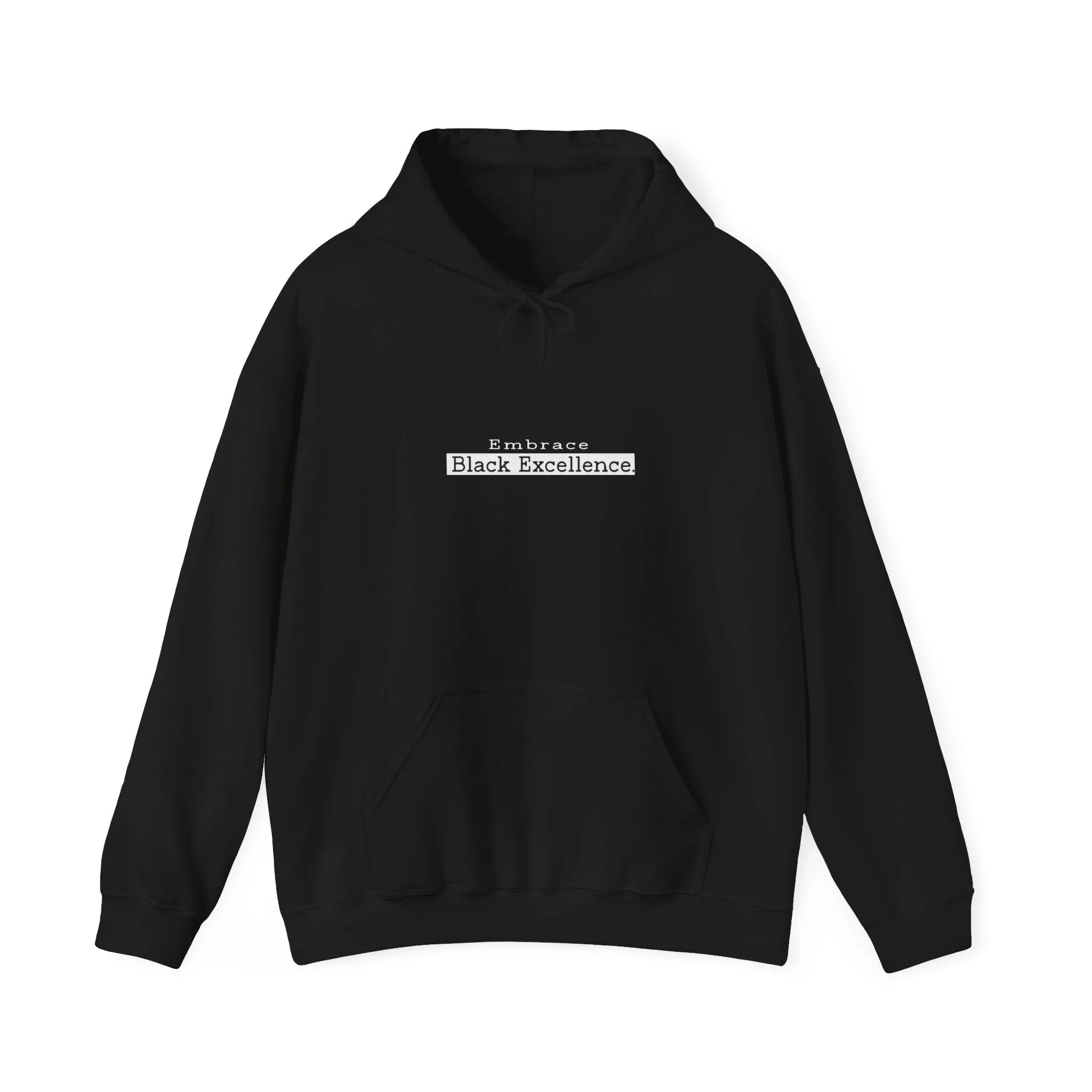 Black Excellence Hoodie Simple
