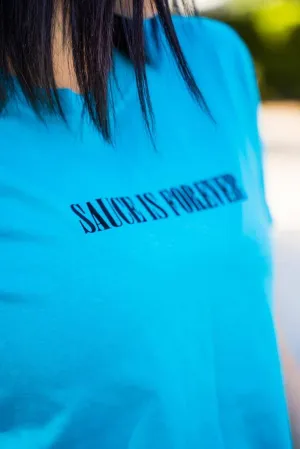 Black Sauce Is Forever (S) | Caribbean Blue Tee