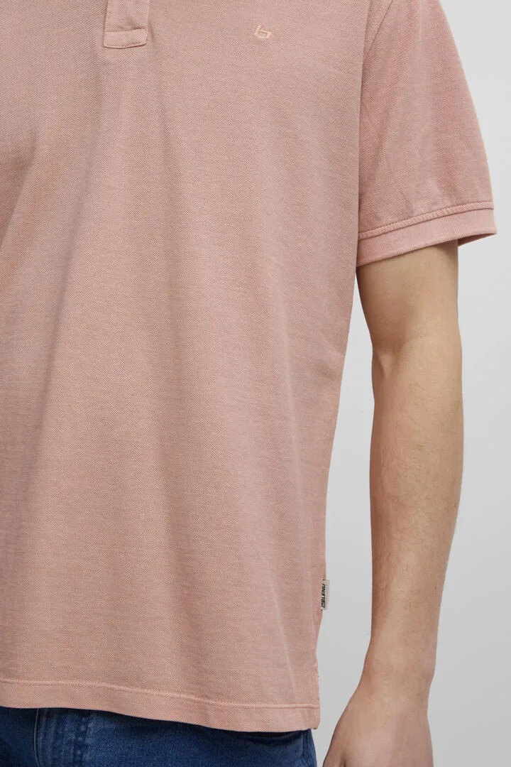 Blend Polo Plain Print NOOS Misty Rose