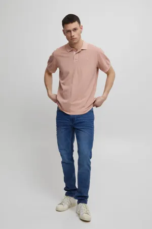 Blend Polo Plain Print NOOS Misty Rose