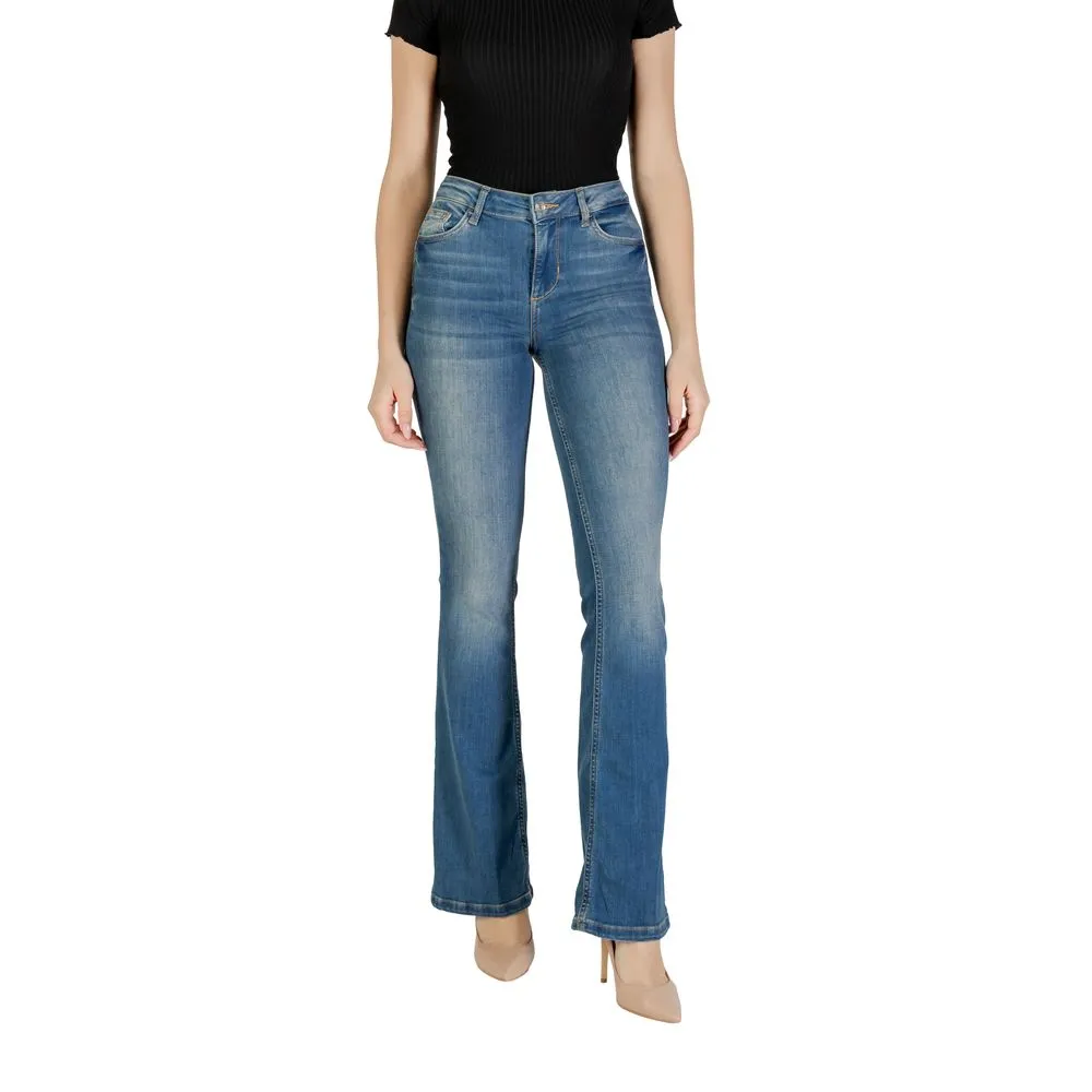 Blue Cotton Jeans & Pant