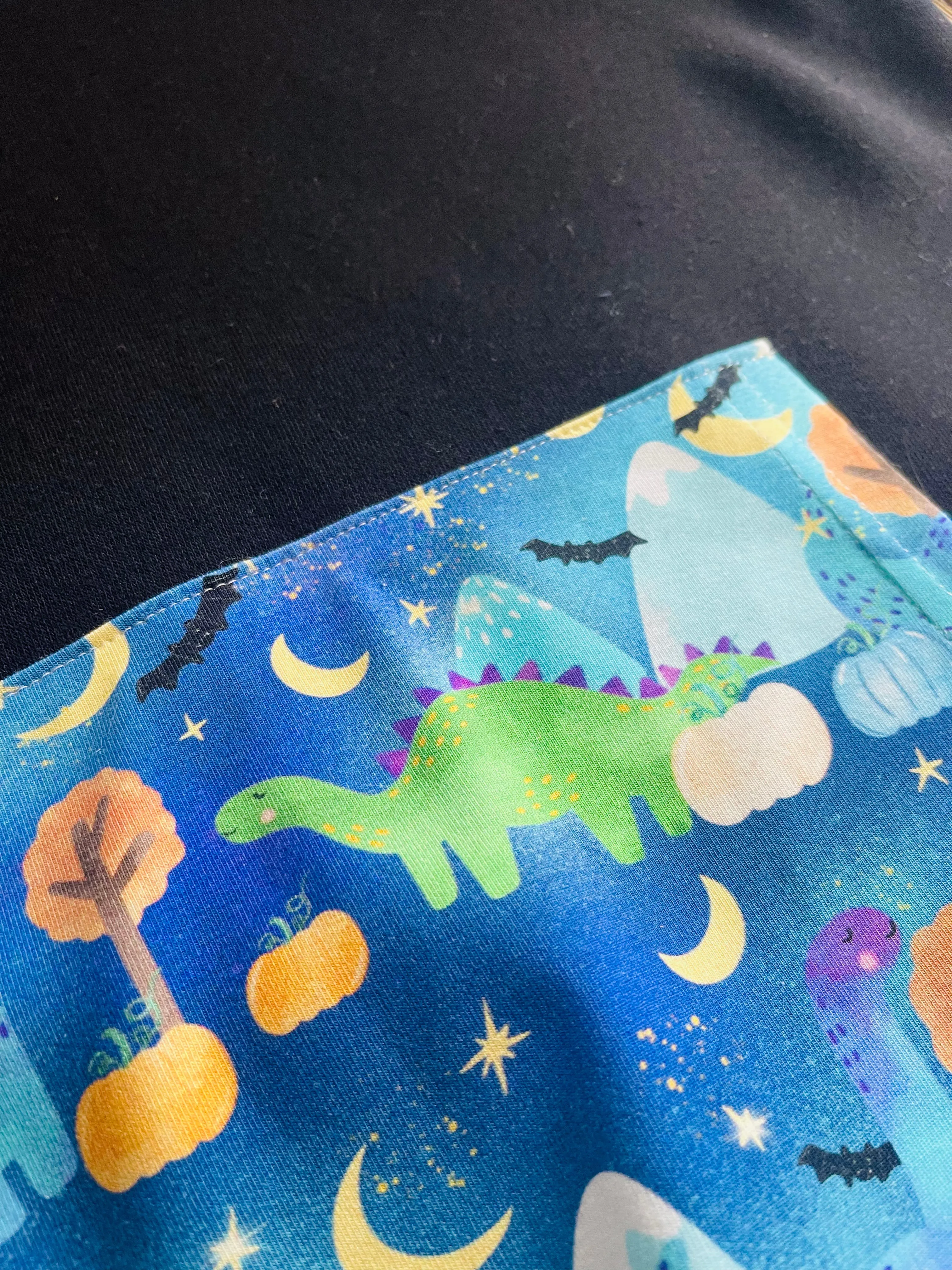 Blue Dinosaurs Hoodie - Age 6