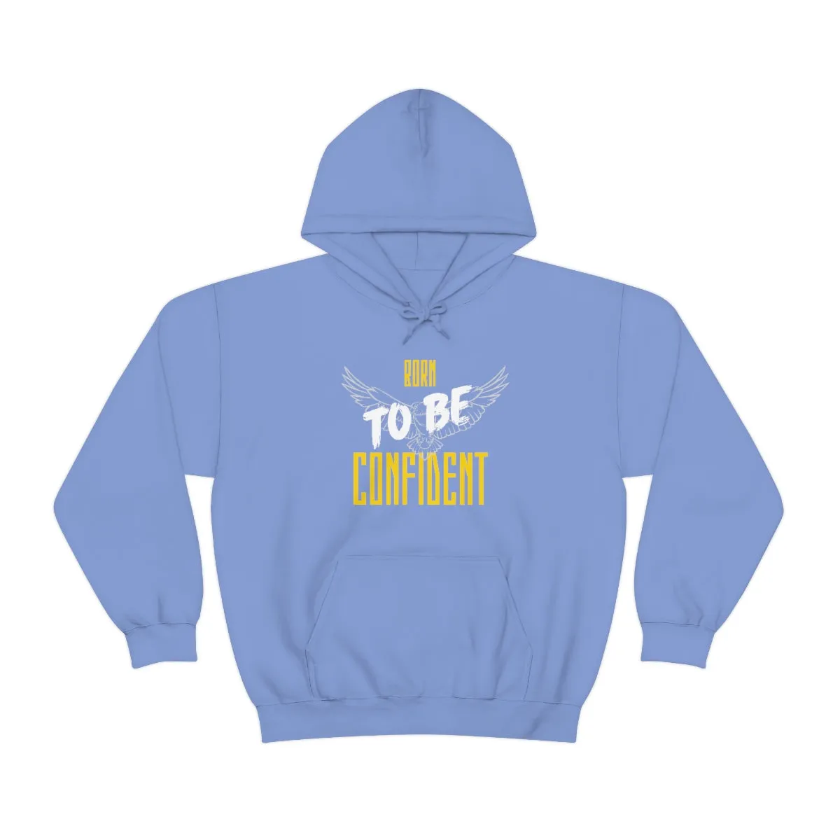 “Born To Be Confident” Unisex Heavy Blend™ Hooded Sweatshirt