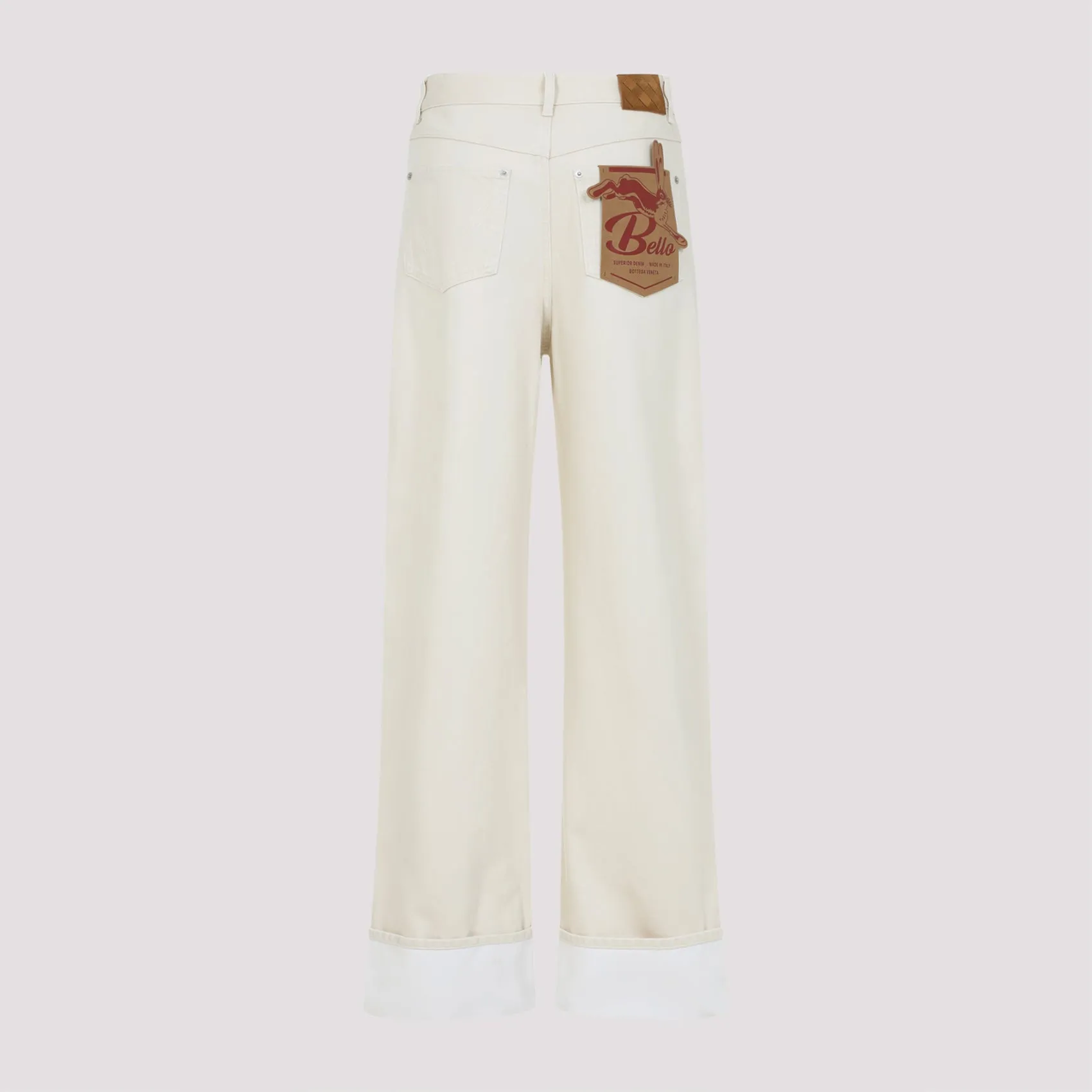 BOTTEGA VENETA Women's Stylish Denim Pants for Spring/Summer 2025