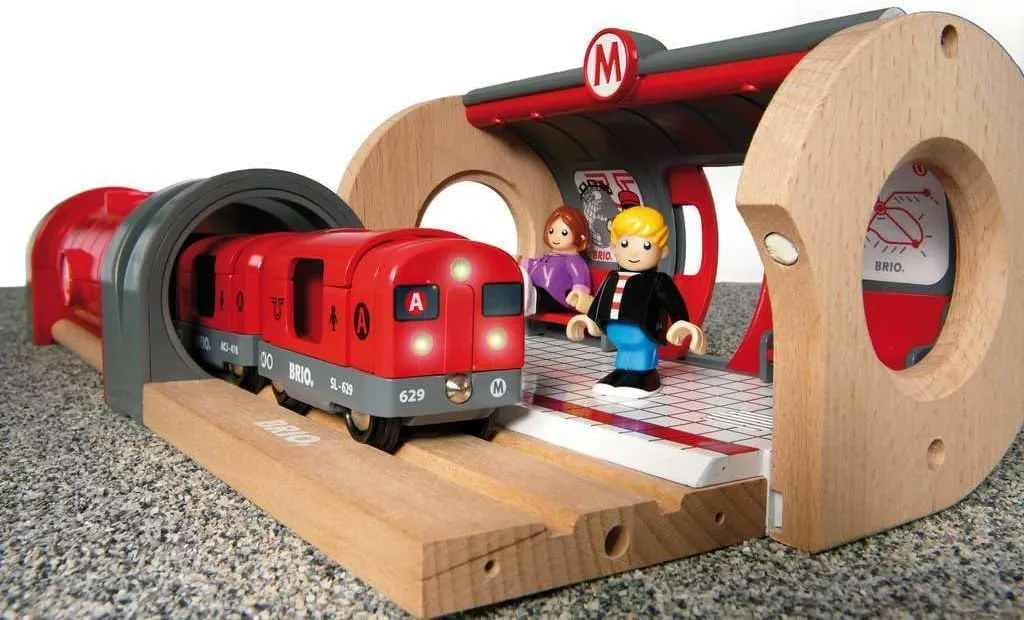 Brio Metro Railway Set