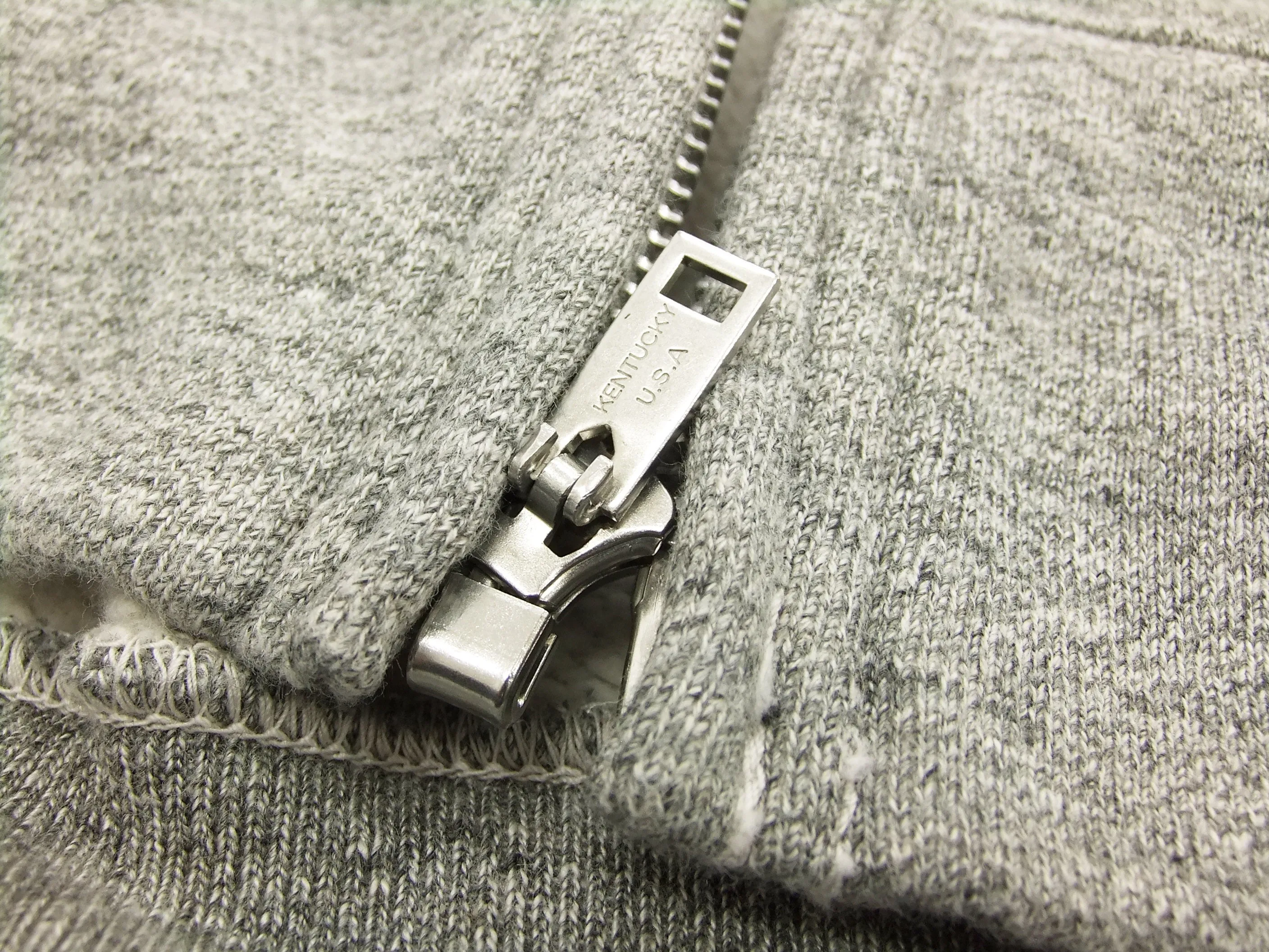 Buzz Rickson Hoodie Men's USAAF Insignia Hoodie Zip Front Hooded Sweatshirt BR65599 Heather-Gray