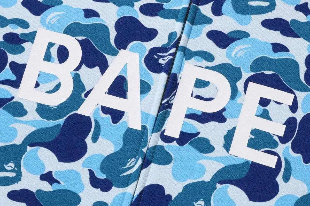 CAMO BAPE FULL ZIP HOODIE