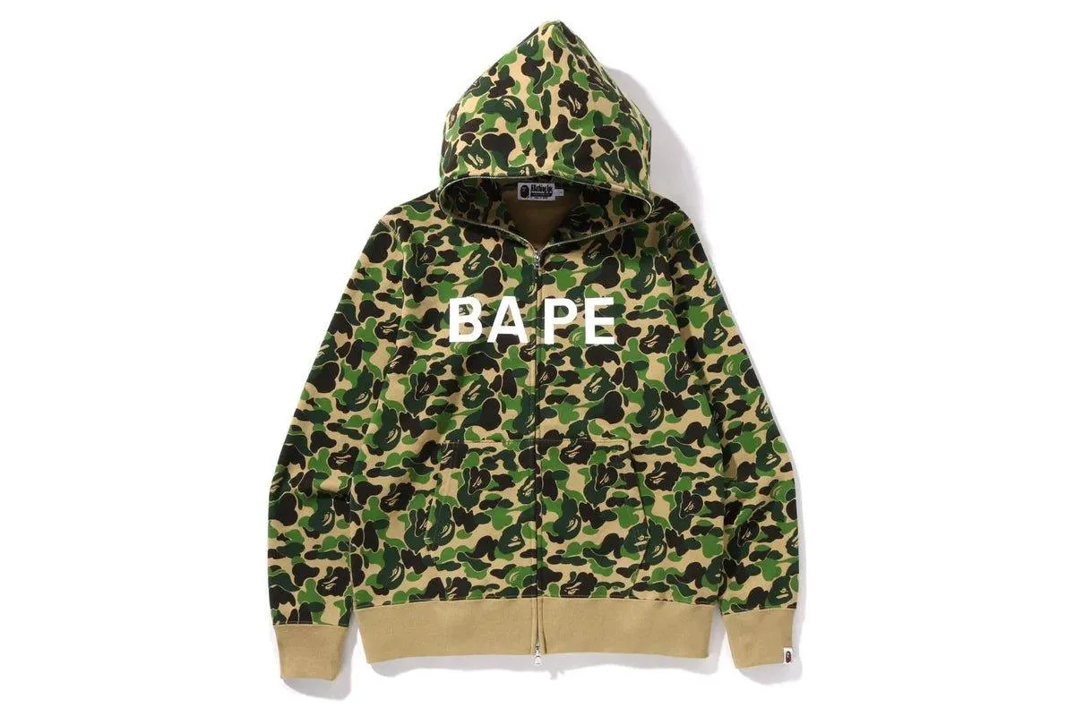 CAMO BAPE FULL ZIP HOODIE
