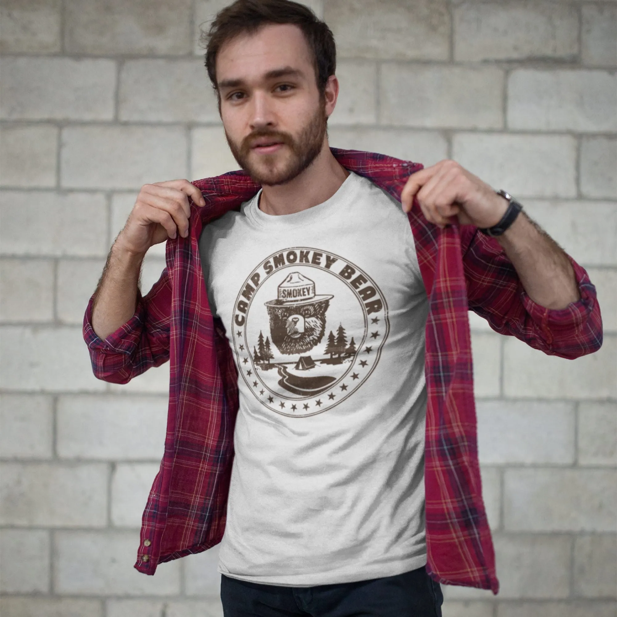 Camp Smokey Bear Unisex Tee