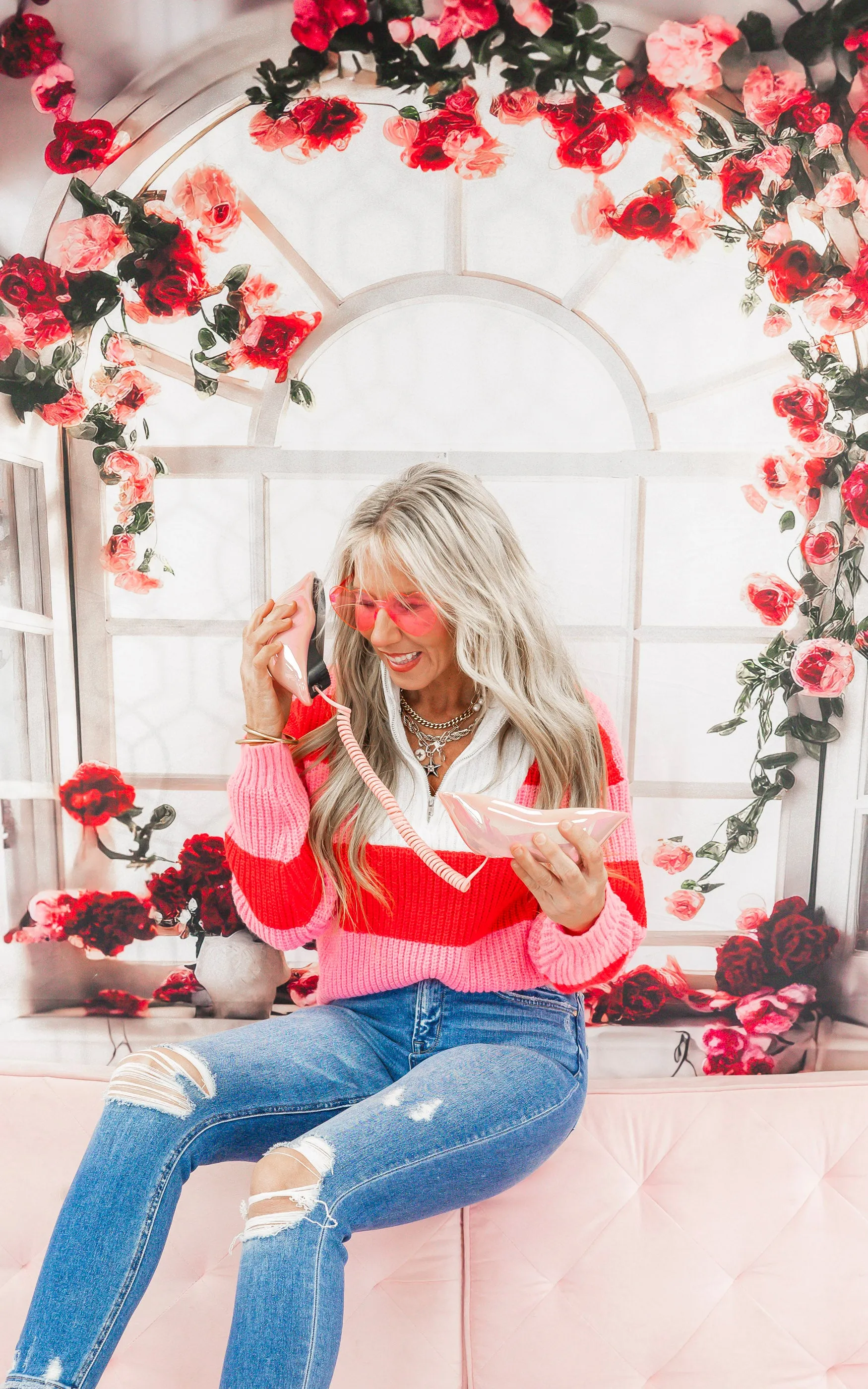Candy Crush Colorblock Cozy 1/2 Zip Mock Neck Sweater | SALTY WAVE *DEAL-FINAL SALE