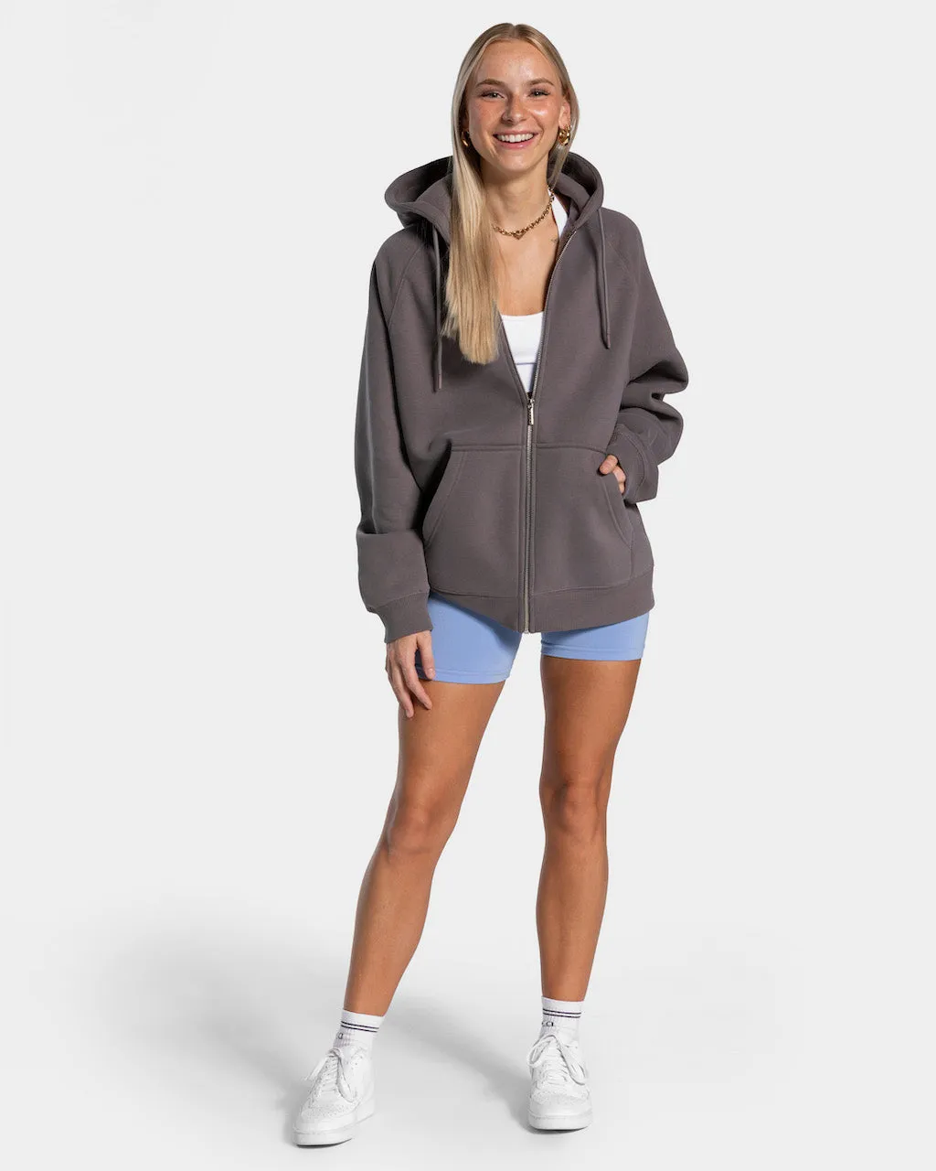 Candy Oversized Jacke "Graphit"